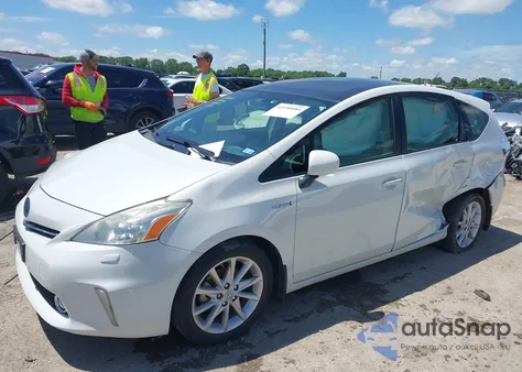 2012 Toyota Prius V Five из США, поврежденный, VIN JTDZN3EU2C3098750